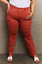 Judy Blue Terracotta Mid Rise Slim Bootcut Jeans