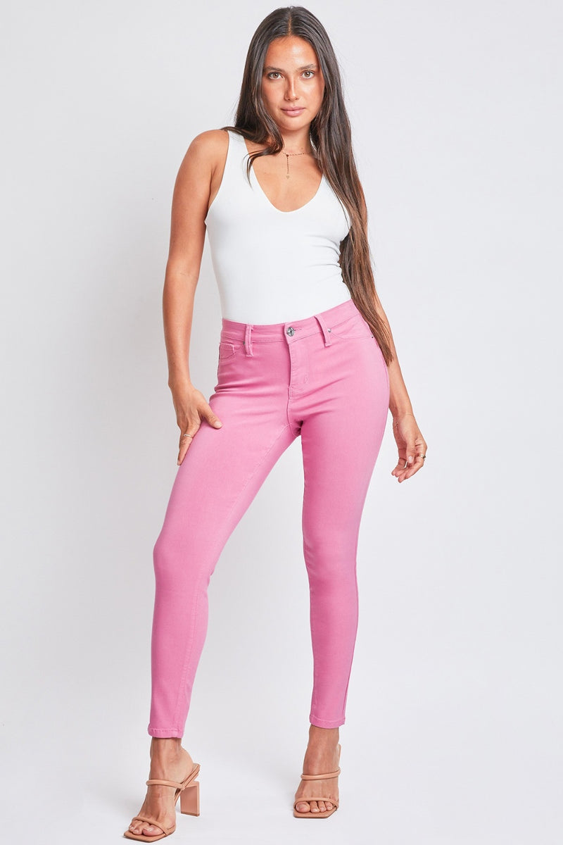 YMI Hyperstretch Skinny Jeans in Flamingo
