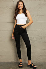Judy Blue Tummy Control High Waisted Black Skinny Jeans