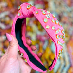 Rhinestone Topknot Headband