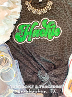 Black Leopard Hachie T-Shirt