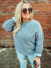 God is Greater Embroidered Sweatshirt