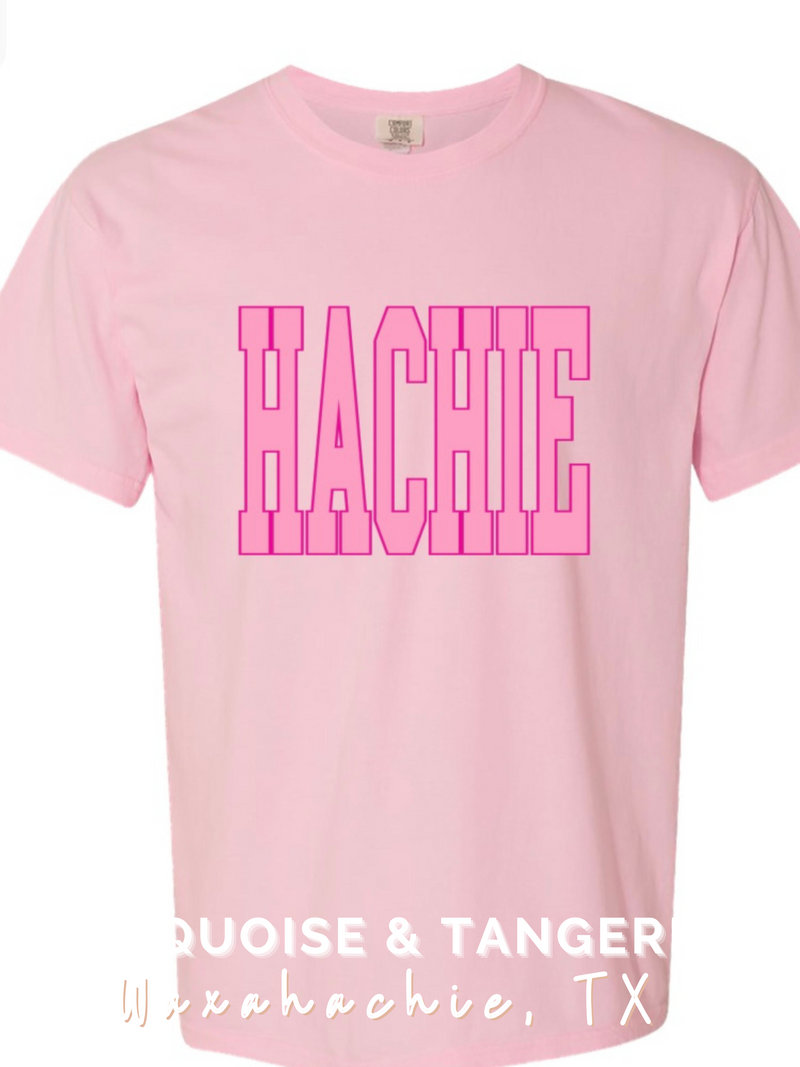 Pink Hachie Short Sleeve T-Shirt