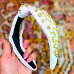 Rhinestone Topknot Headband