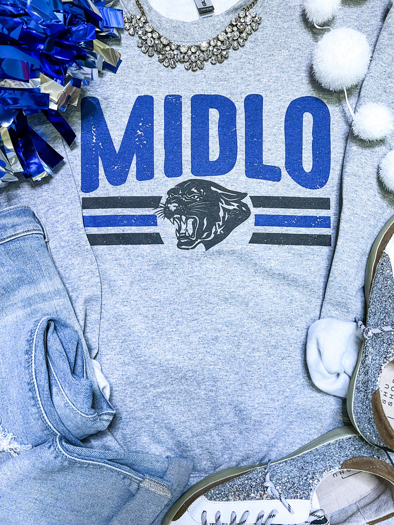 Midlo Vintage Stripe Sweatshirt