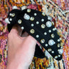 Rhinestone and Pearl Topknot Headband