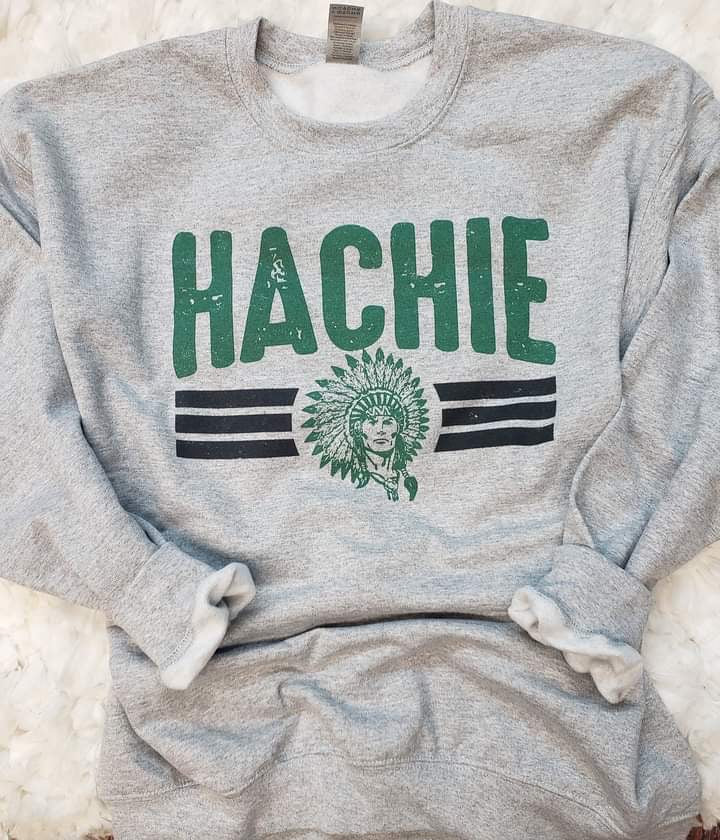 Hachie Vintage Stripe Sweatshirt