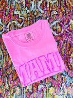 Rainbow Puff Mama Comfort Colors T-Shirt