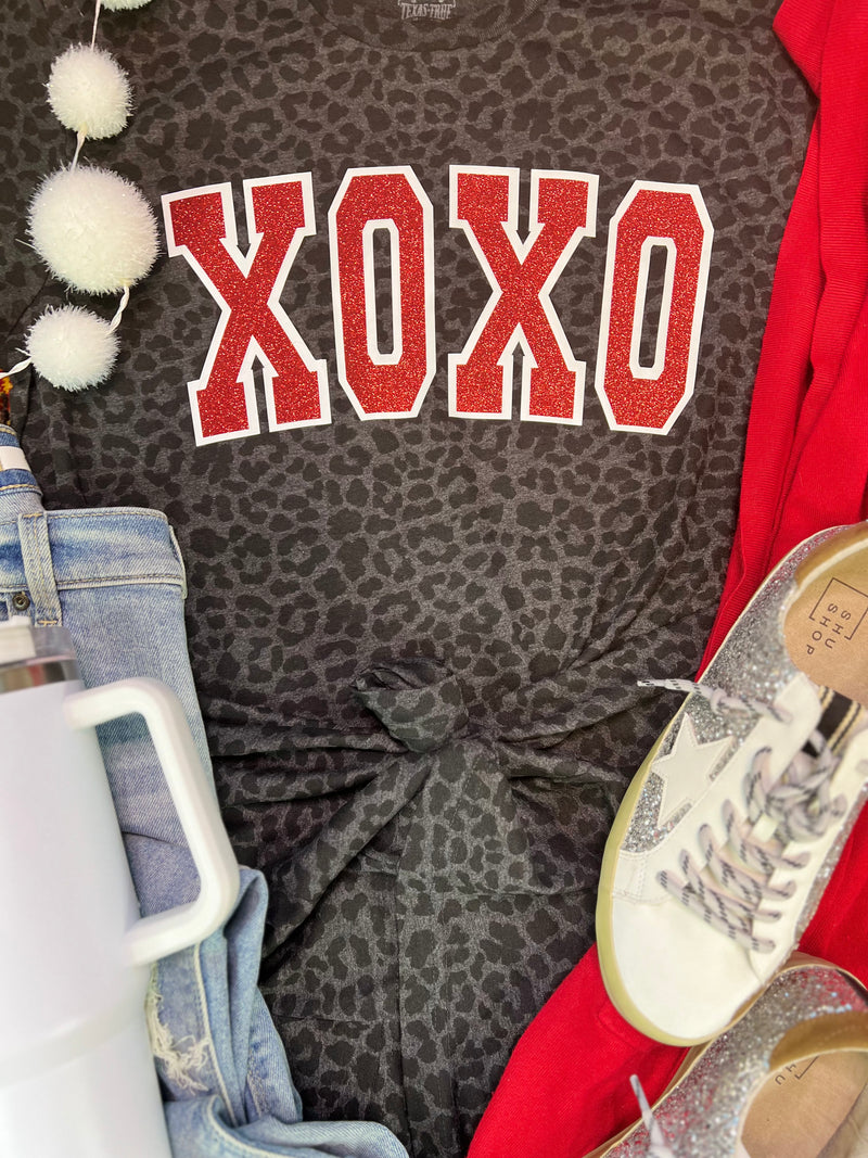 XOXO Leopard T-Shirt