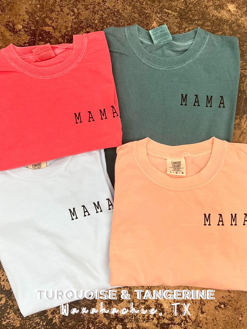 Watermelon Minimalast Mama Comfort Colors T-Shirt