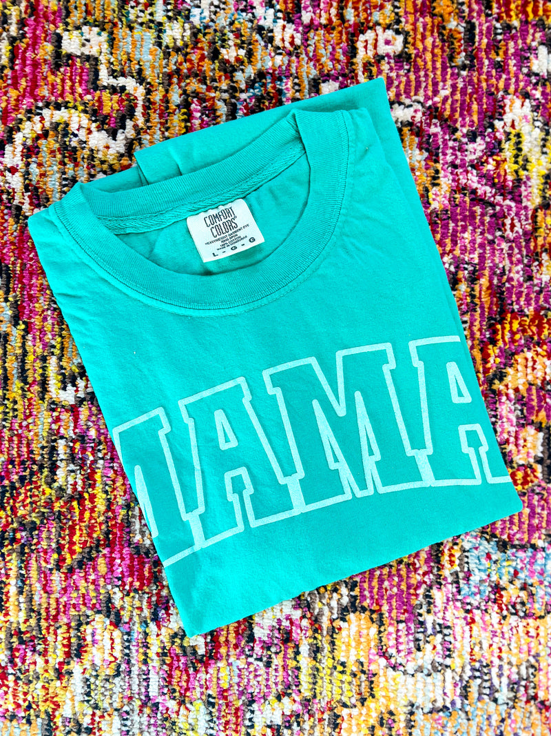 Rainbow Puff Mama Comfort Colors T-Shirt