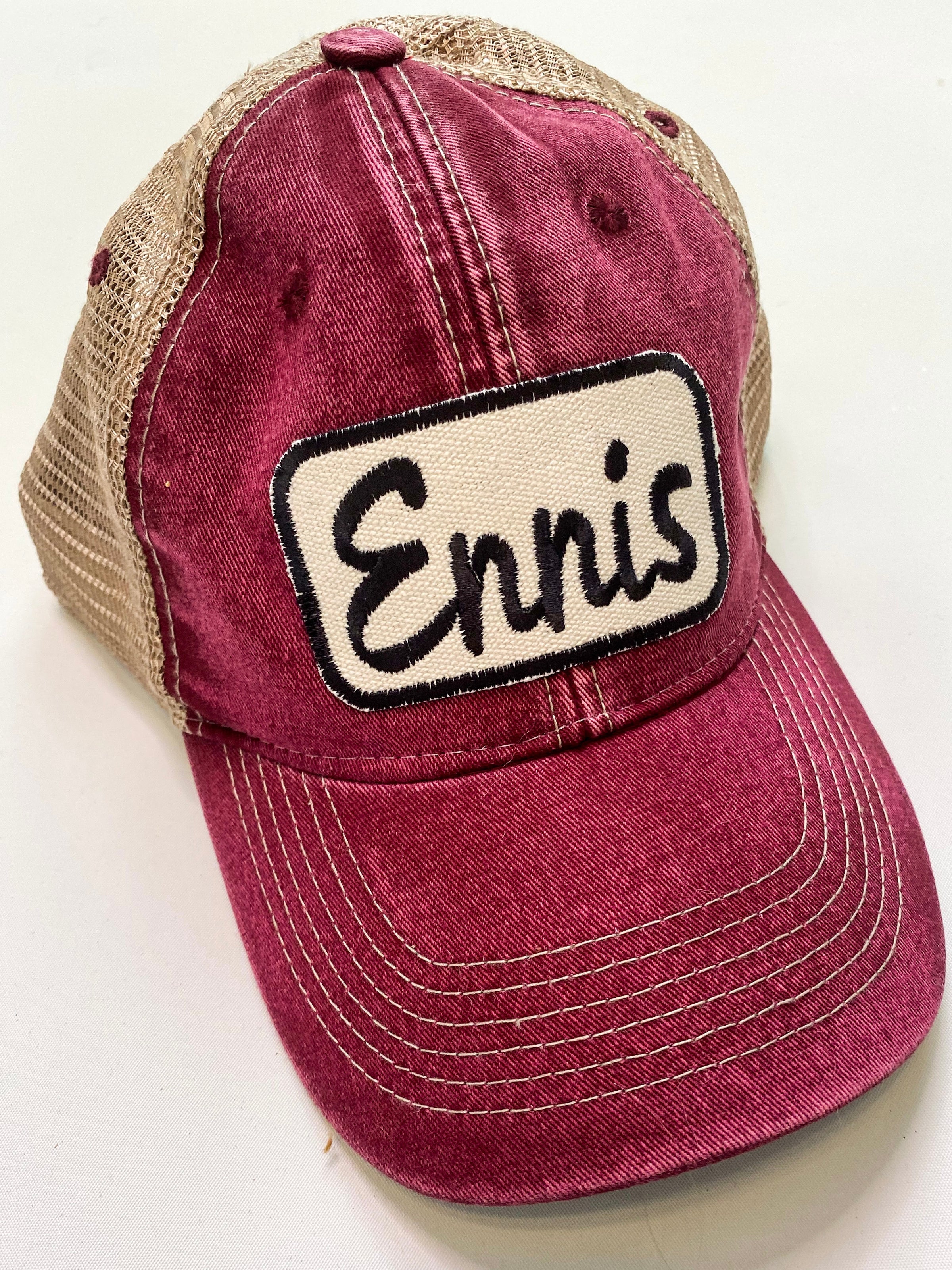 Vintage Distressed “Ennis” Hat