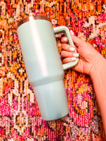 Turquoise Stainless Steel Tumbler