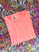 Rainbow Puff Mama Comfort Colors T-Shirt