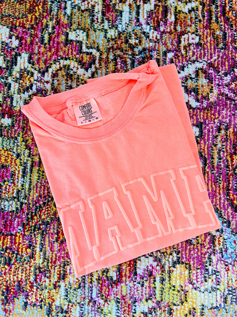 Rainbow Puff Mama Comfort Colors T-Shirt