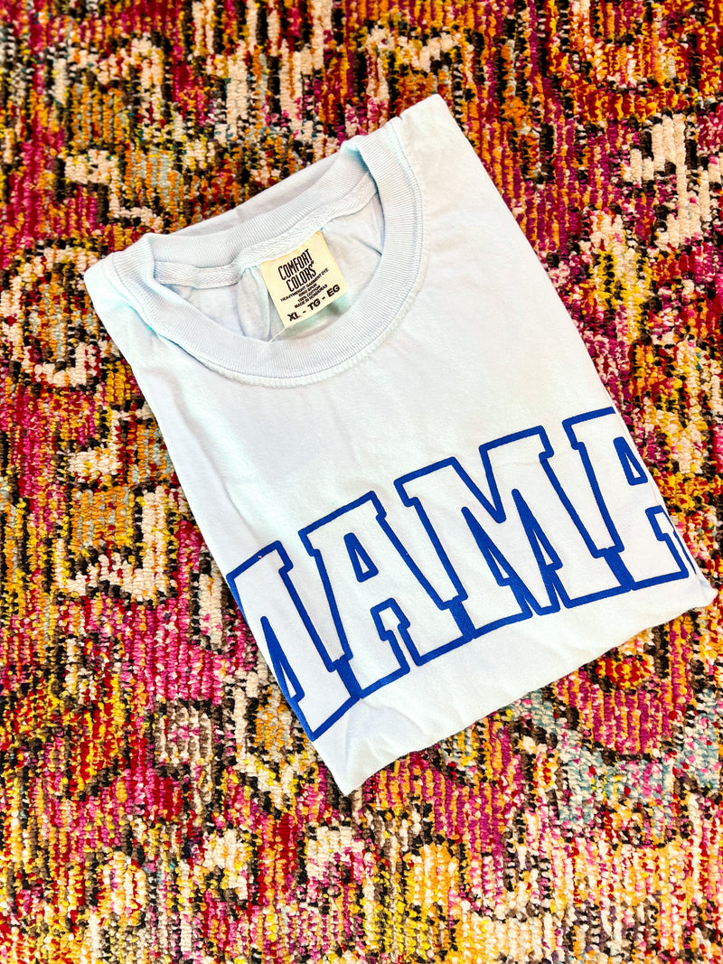 Rainbow Puff Mama Comfort Colors T-Shirt