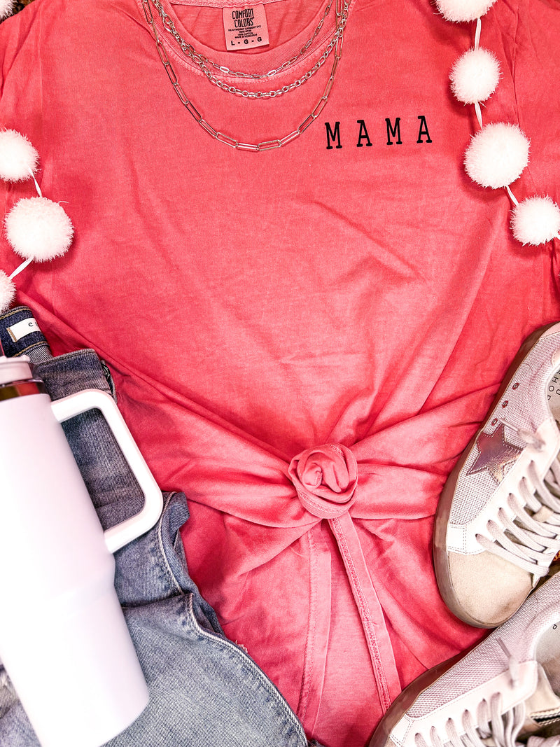 Watermelon Minimalast Mama Comfort Colors T-Shirt
